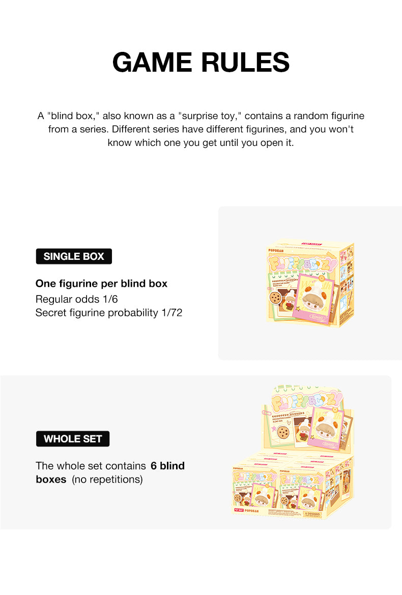 POP MART POP BEAN Fluffy & Cozy Decorative Charm Blind Box