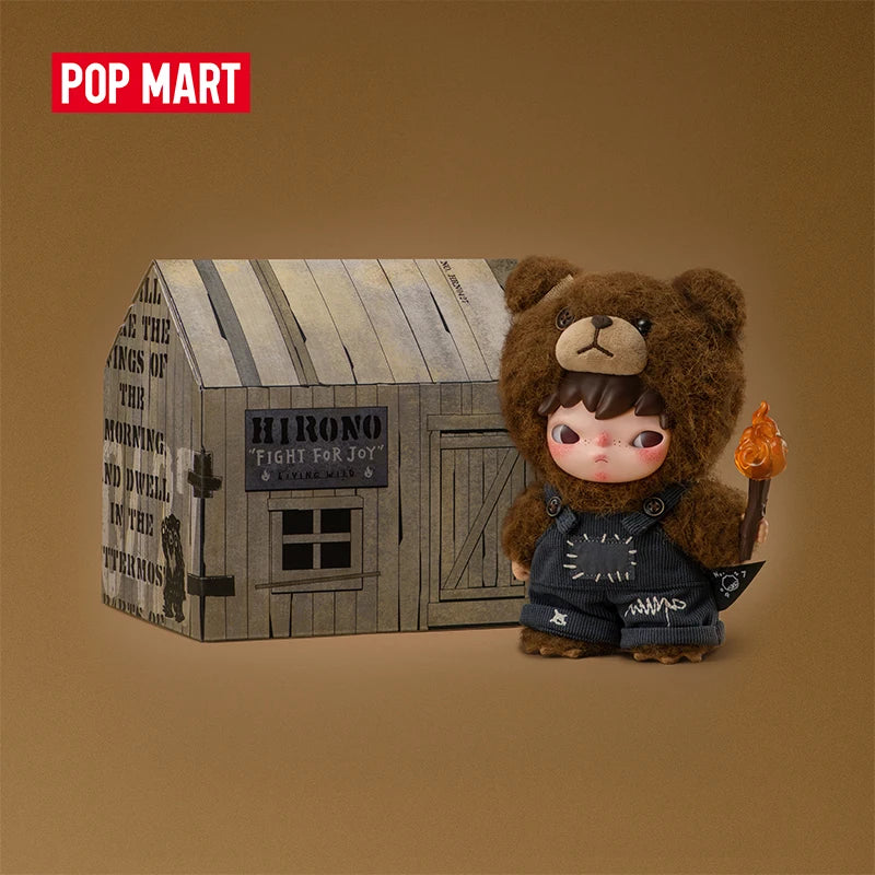 POP MART Hirono Living Wild – Fight for Joy Plush Doll (Limit 2 Per Order)