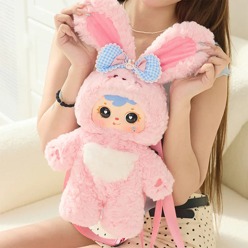 Samuel Cute Pet Backpack 600% Plush Blind Box Figure