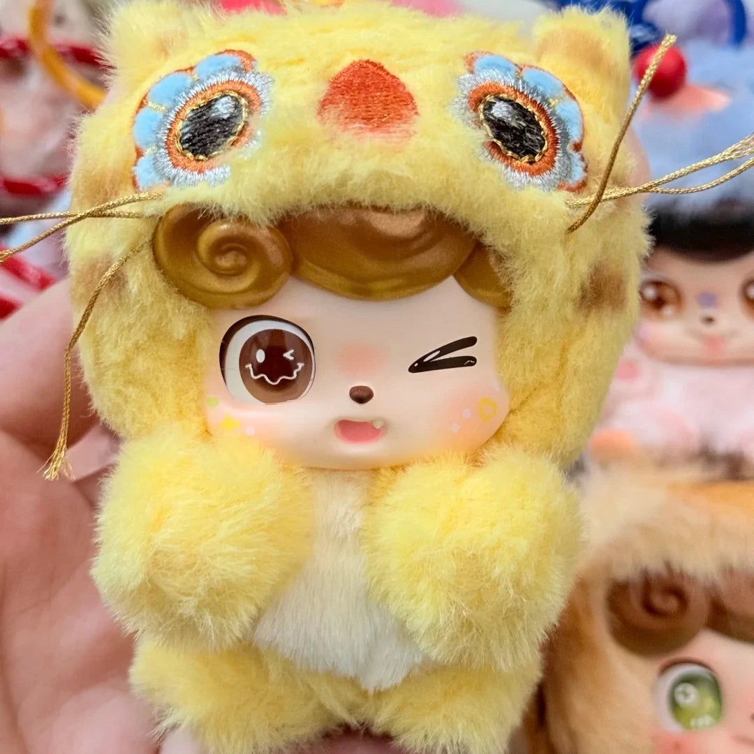 QKID Good Fortune Lucky Blind Box Plush Bag Pendant