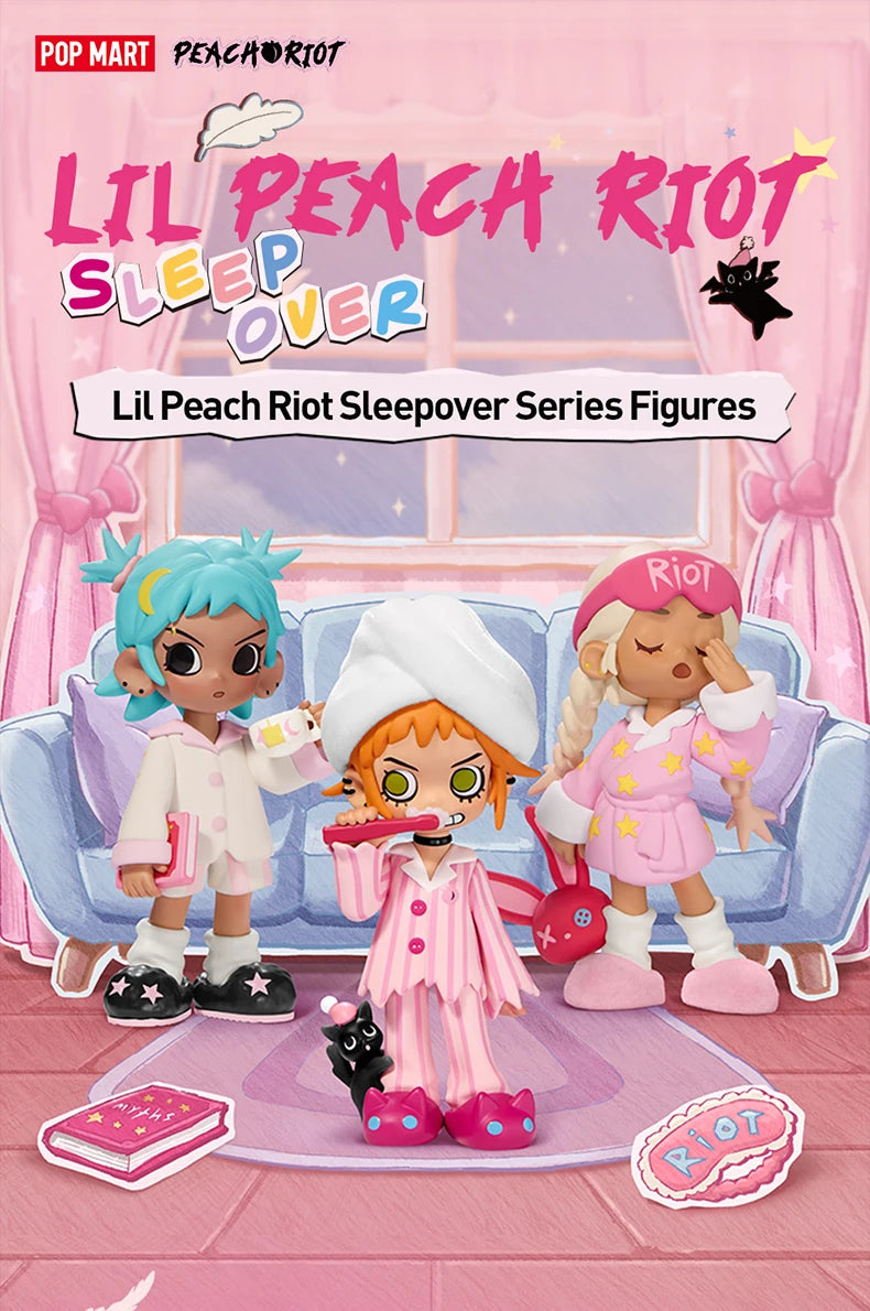 POP MART Lil Peach Riot Sleepover Series Blind Box