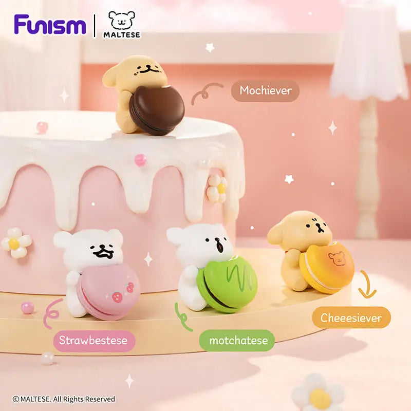 FUNISM Maltese Sweet Box Series Puppy Face Blind Box Figures
