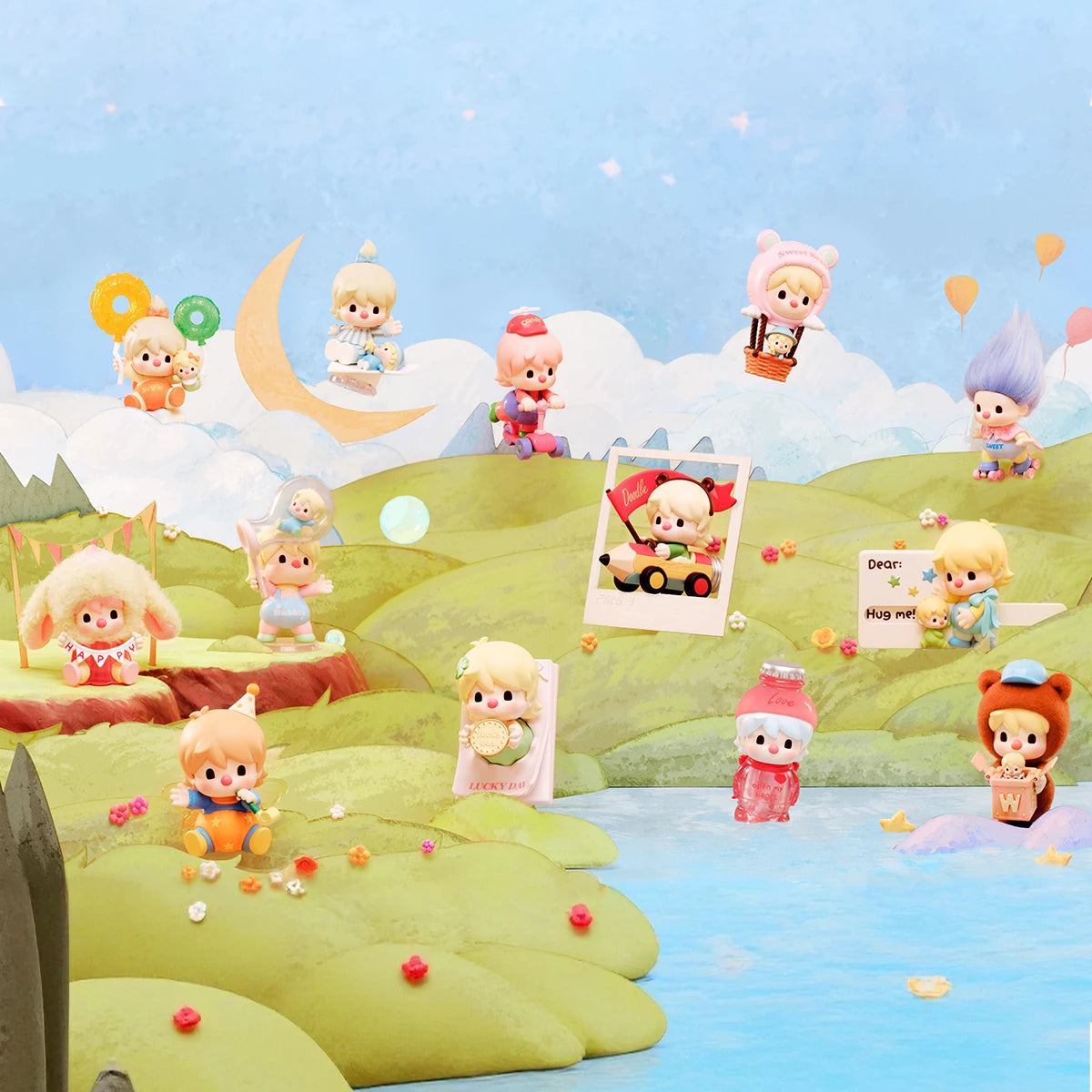 POP MART Sweet Bean Days of Sparkles Blind detail view