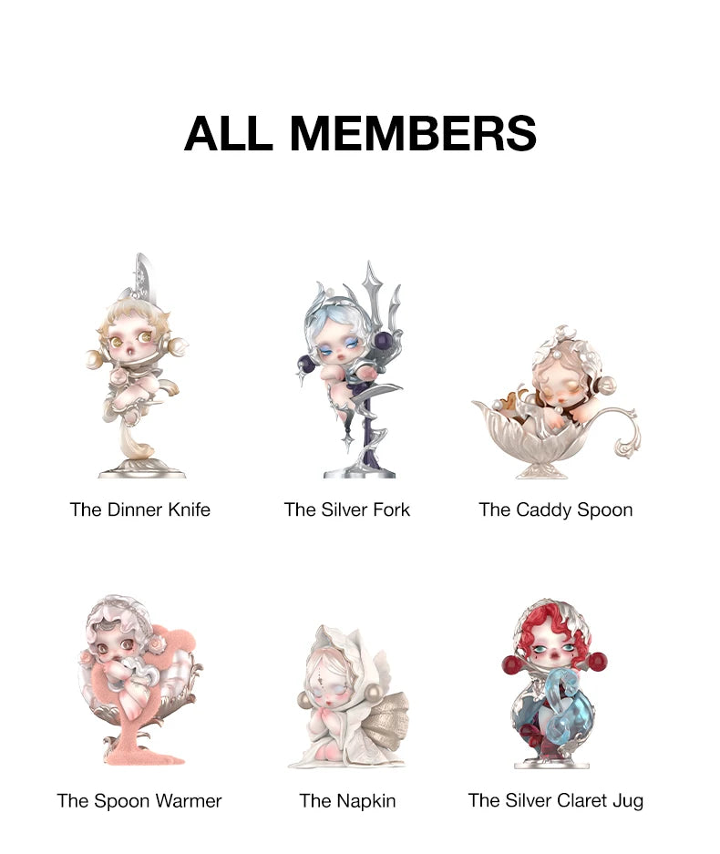 POP MART SKULLPANDA The Feast Begins Series Blind Box Figures