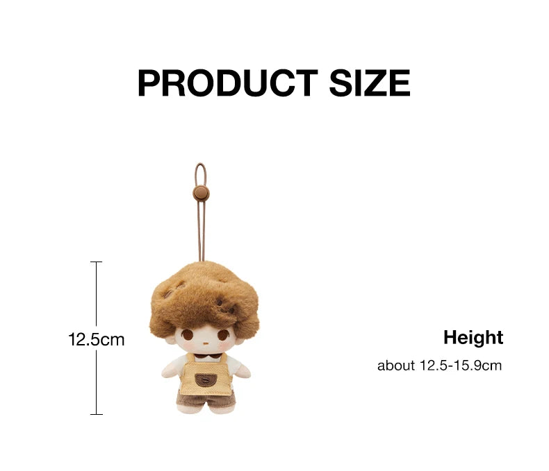 POP MART POP BEAN Coffee Factory Series Plush Pendant Blind Box