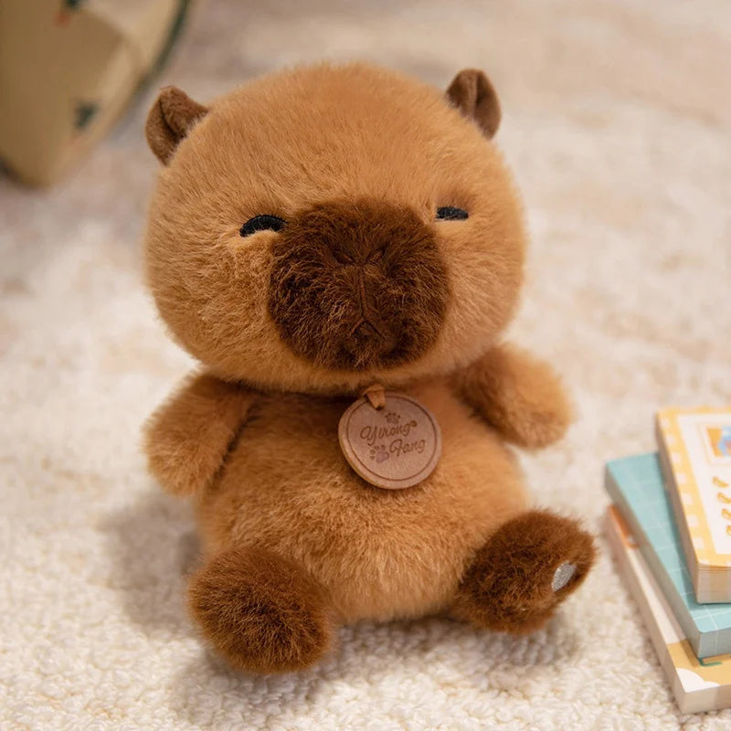 Cute Sitting Animals Plush – Red Panda, Fox, Sloth, Cat, Capybara & Pig