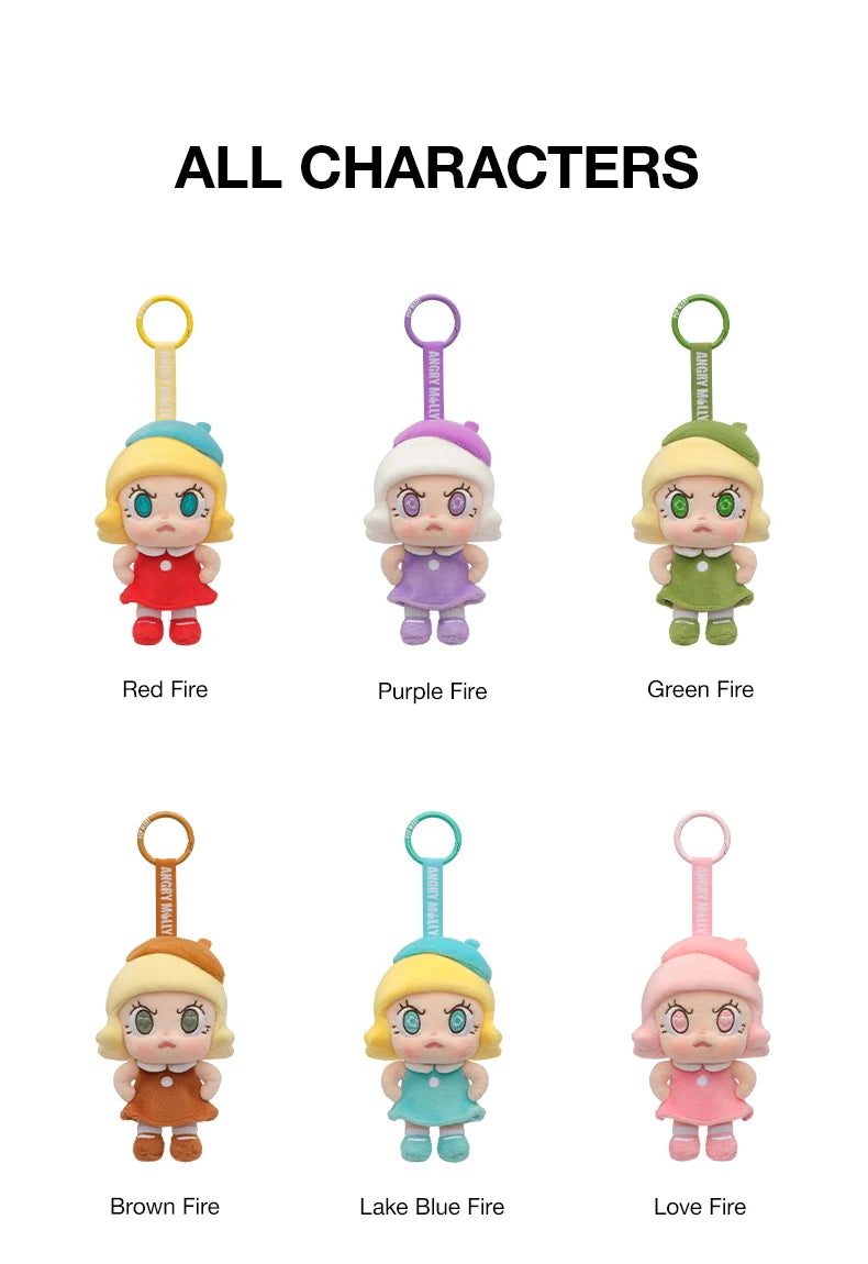 POP MART Angry Molly Angry Energy Plush Blind Box