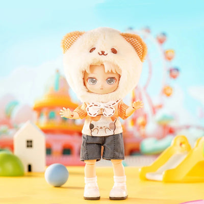 PEETSOON Garden Party Series BJD Doll 16cm Collectible Movable Figure