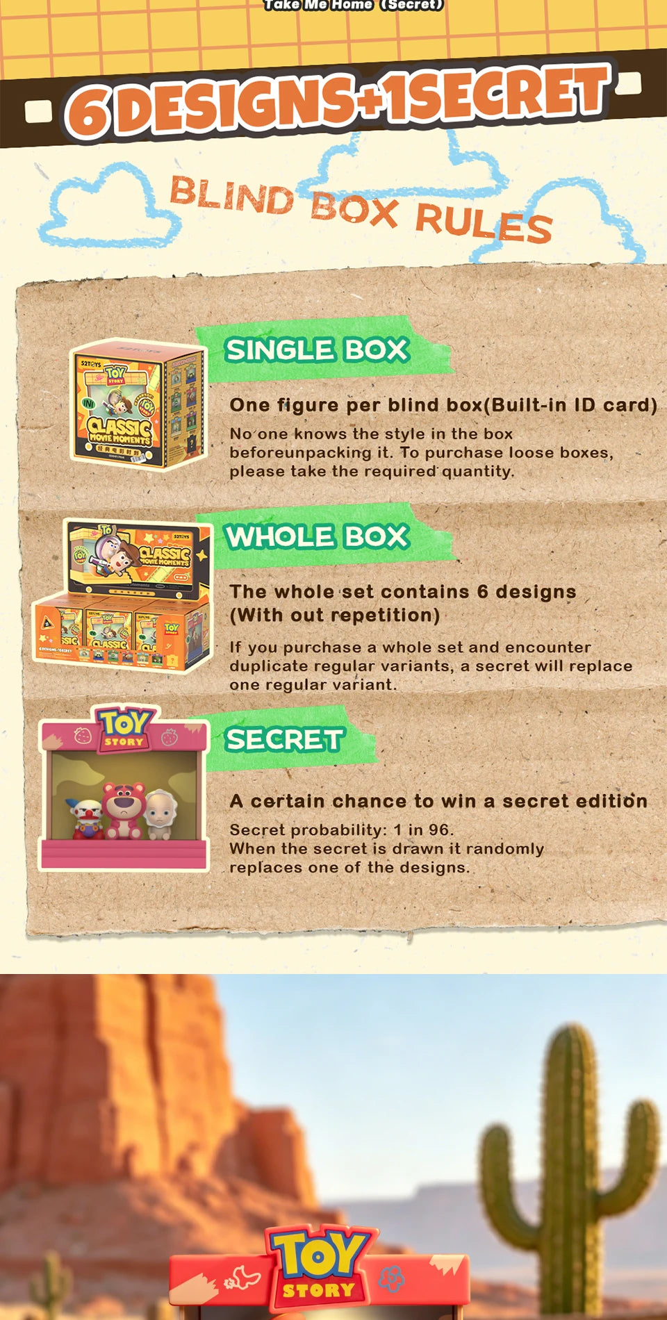 52TOYS Blind Box Toy Story Classic Movie Moments image 10