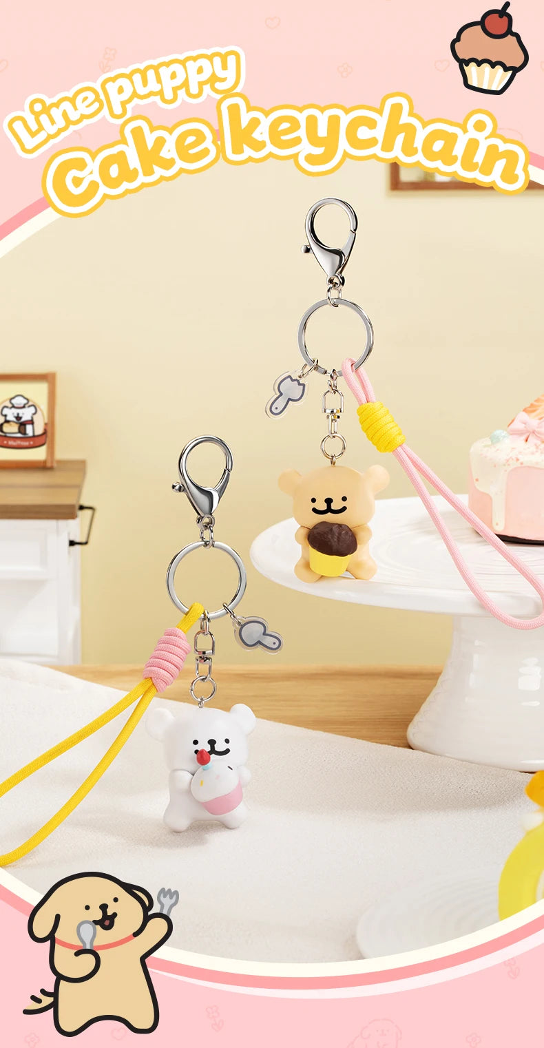 FUNISM Maltese Puppy Keychain Series