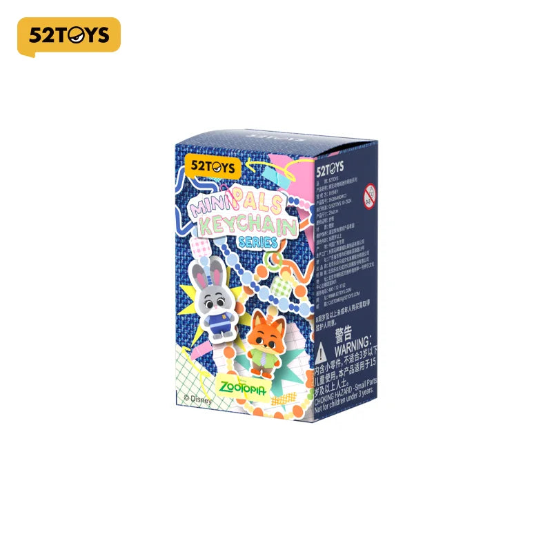 52TOYS Blind Box Zootopia Mini Pals Keychain Series image 15