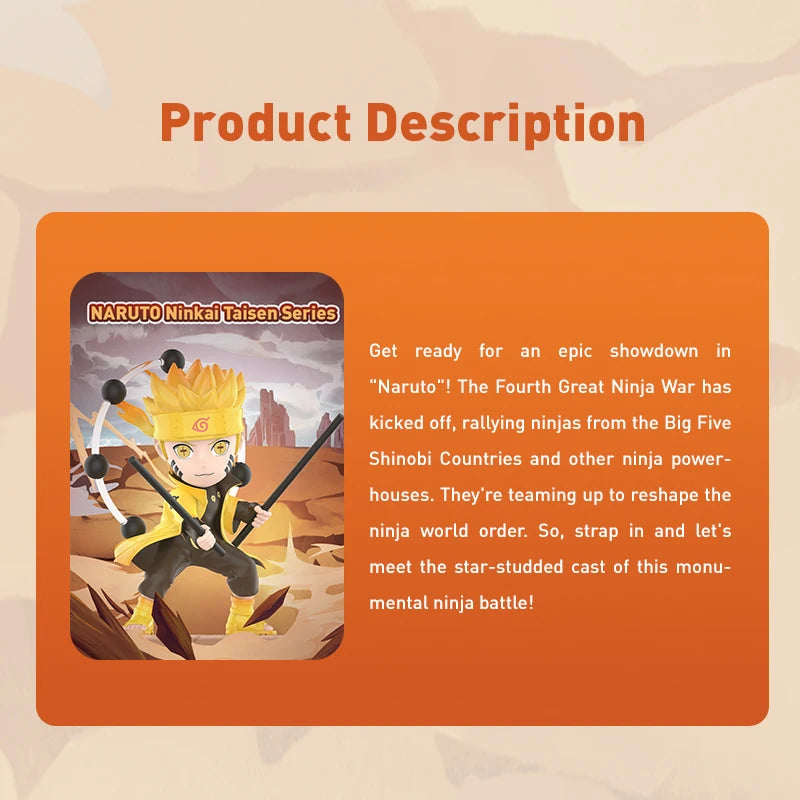 POP MART Naruto Ninkai Taisen Blind Box Figures