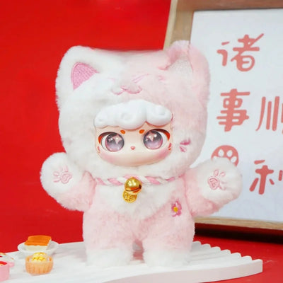 Ciaoka Lucky Meow Series Blind Box Mystery Vinyl Anime Figure Collectible Toy