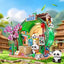 Panda Bamboo House Building Blocks Micro Block Set