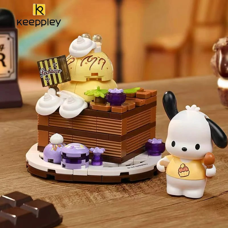KEEPPLEY Sanrio Hello Kitty & Kuromi Micro Building Blocks