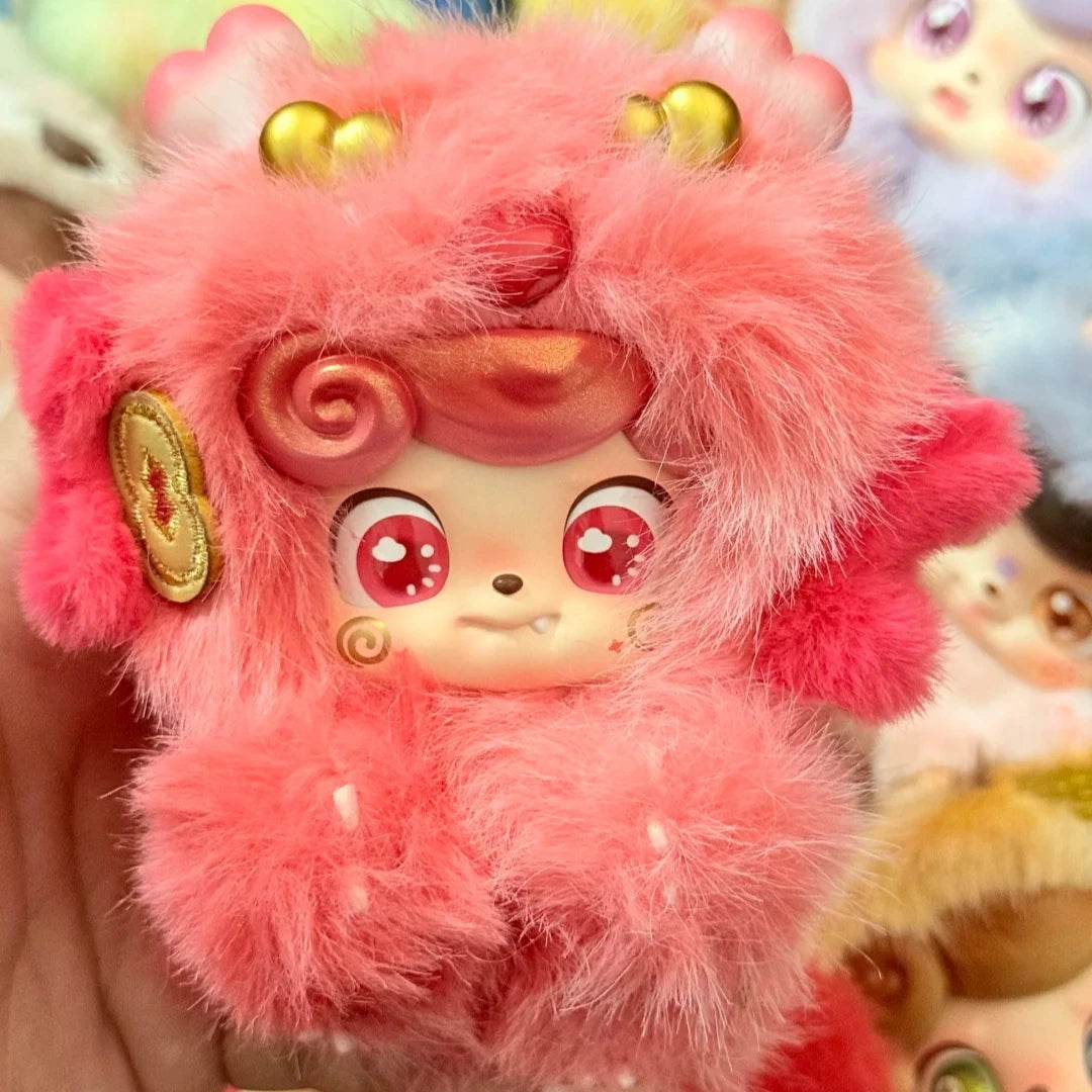 QKID Good Fortune Lucky Blind Box Plush Bag Pendant