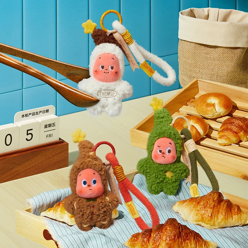 POP MART Twinkle Twinkle Fresh-Baked Mini Cookies Plush Pendant Blind Box