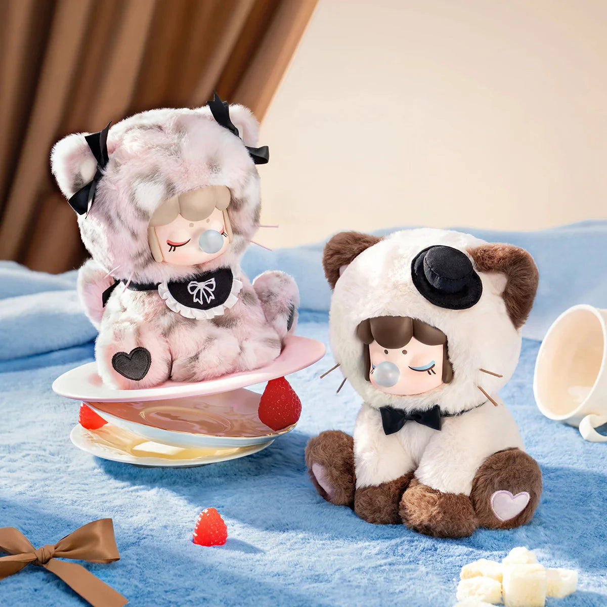 Rolife Nanci Tea Time Kitties Plush Blind Box Figures