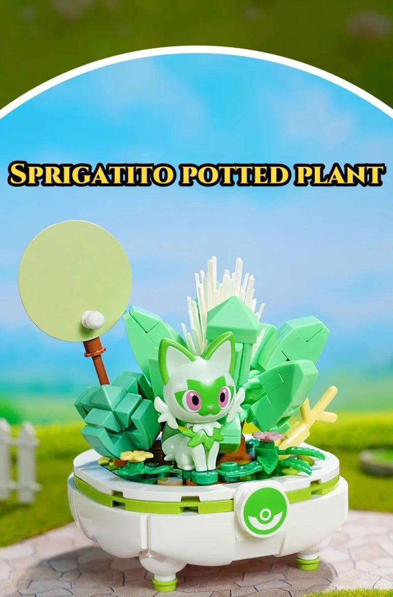KEEPPLEY Pokémon Bonsai Series Building Blocks