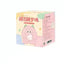 Cartoon character packaging box on a white background