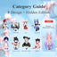 Rolife Suri Peach Blossom Nine Elves Series Blind Box – Collectible Anime Figures