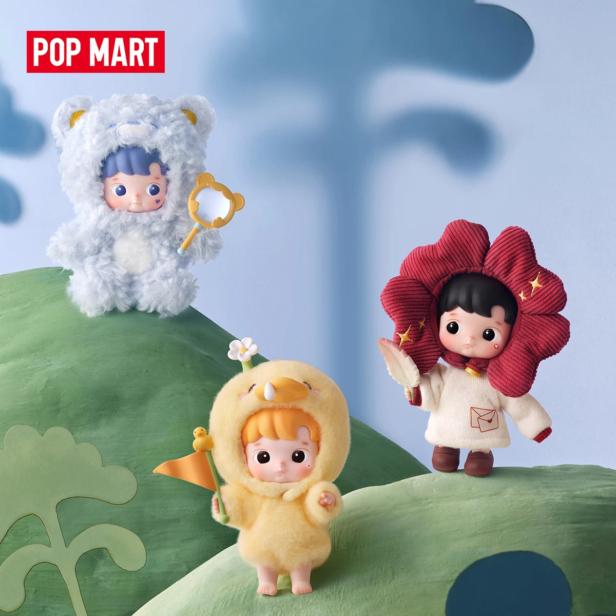 POP MART HACIPUPU Enchanted Realm Tales Series MINI Blind packaging view