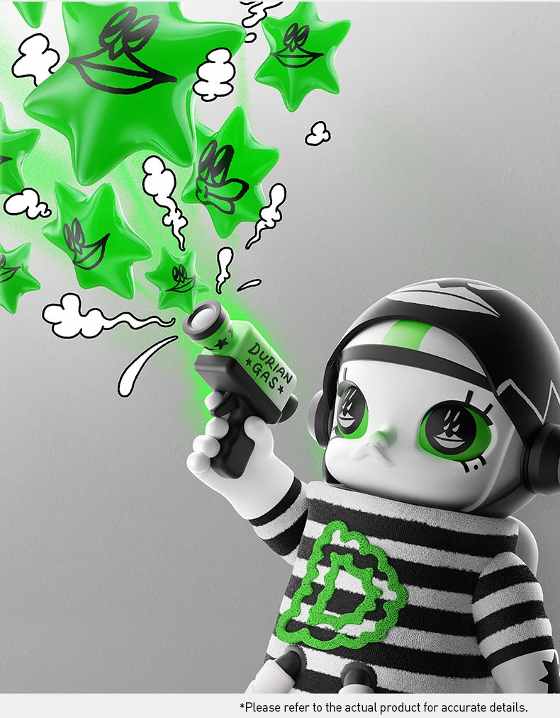 POP MART MEGA SPACE MOLLY 400% LALA COMPANY Durian Man Limited Edition