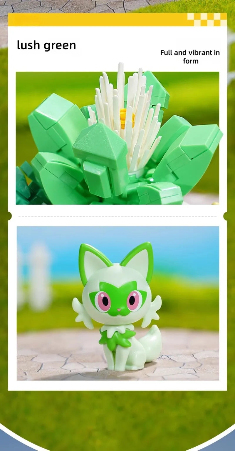 KEEPPLEY Pokémon Bonsai Series Building Blocks
