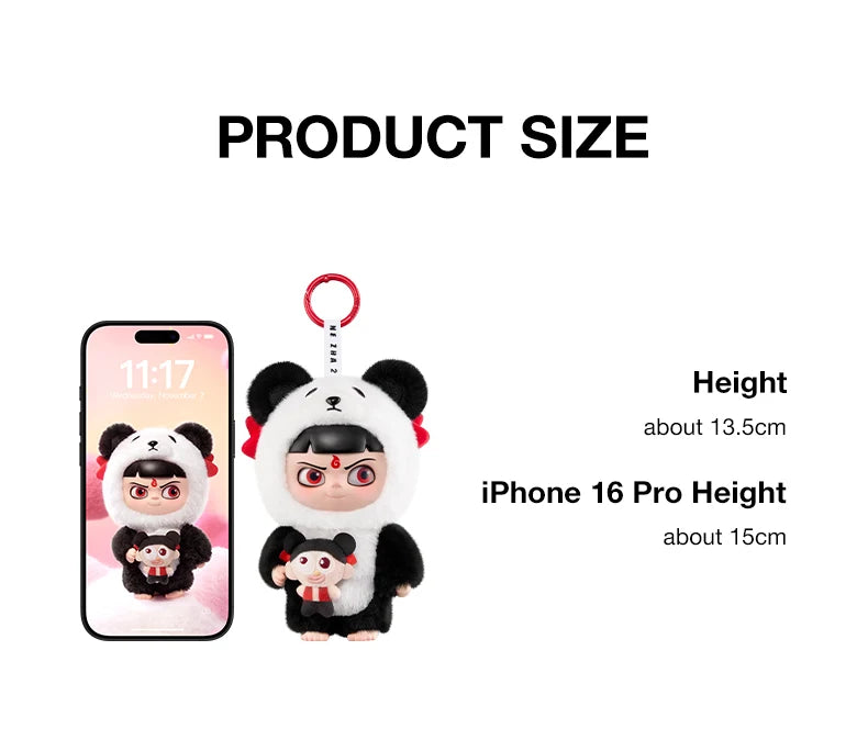 POP MART NeZha 2 Dress Up Party Vinyl Plush Pendant Blind Box