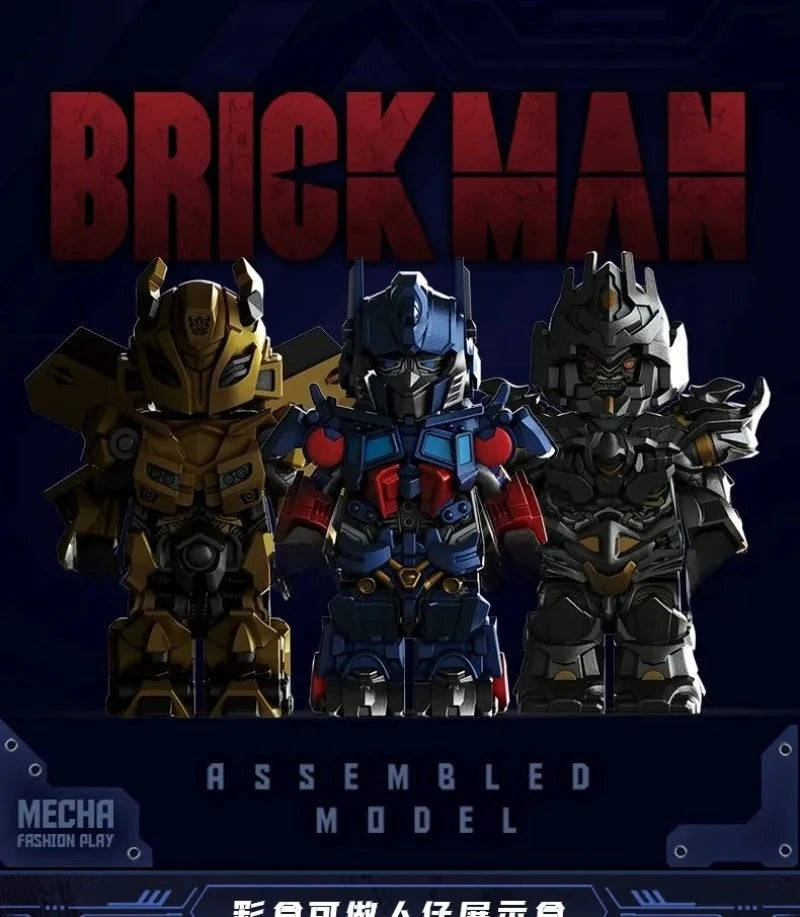 BLOKEES Transformers Optimus Prime, Megatron & Bumblebee Building Blocks