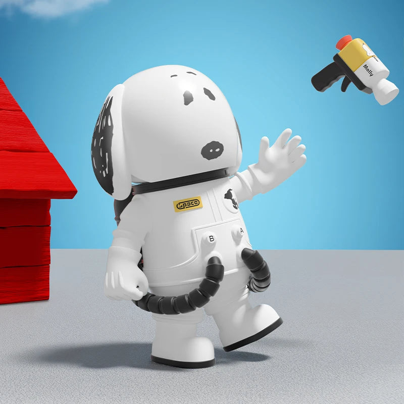 POP MART MEGA SPACE MOLLY Charlie Brown & Snoopy 100% Figure
