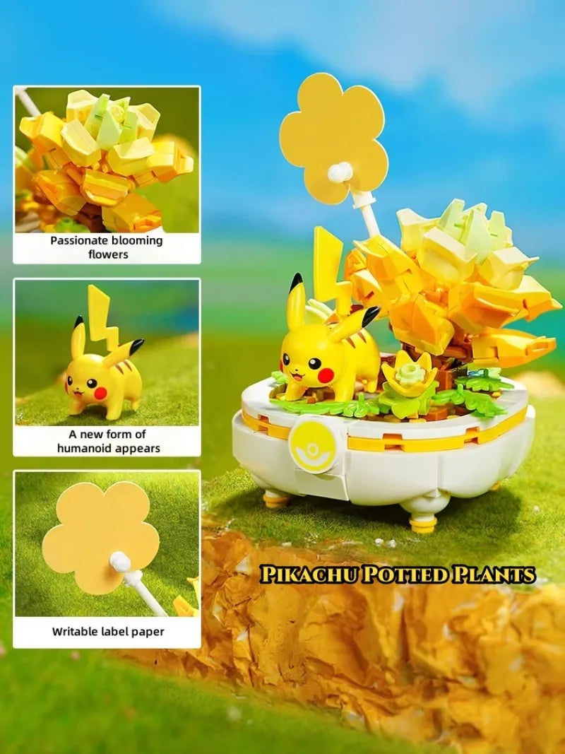 KEEPPLEY Pokémon Bonsai Series Building Blocks