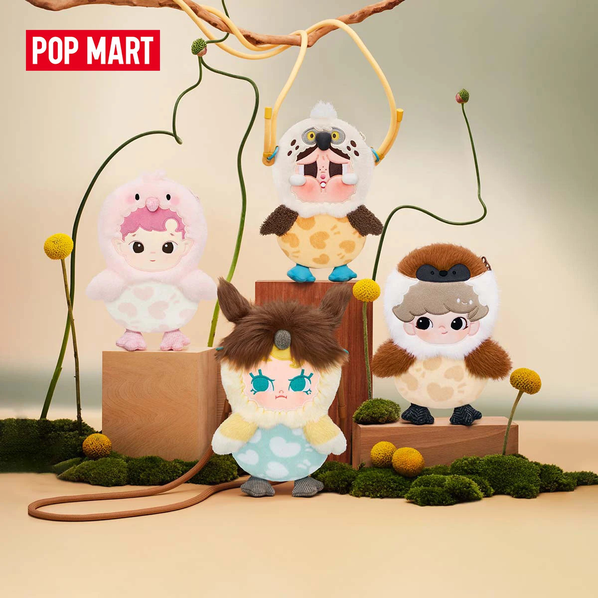 POP MART Dear Birds Series Mini Bag Blind packaging view