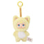 Plush toy with cat ears and a character face, attached to a yellow clip with 'MMNAITANG' branding.