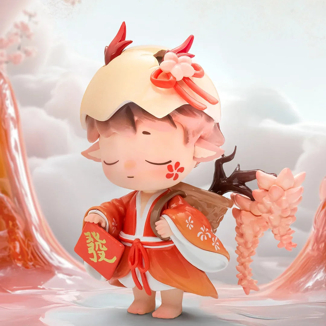 Mimi Fenghua Record Series Blind Box Collectible Figures