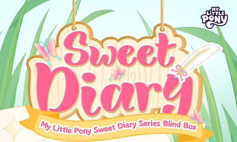 FUNISM My Little Pony Sweet Diary Series Blind Box Figures