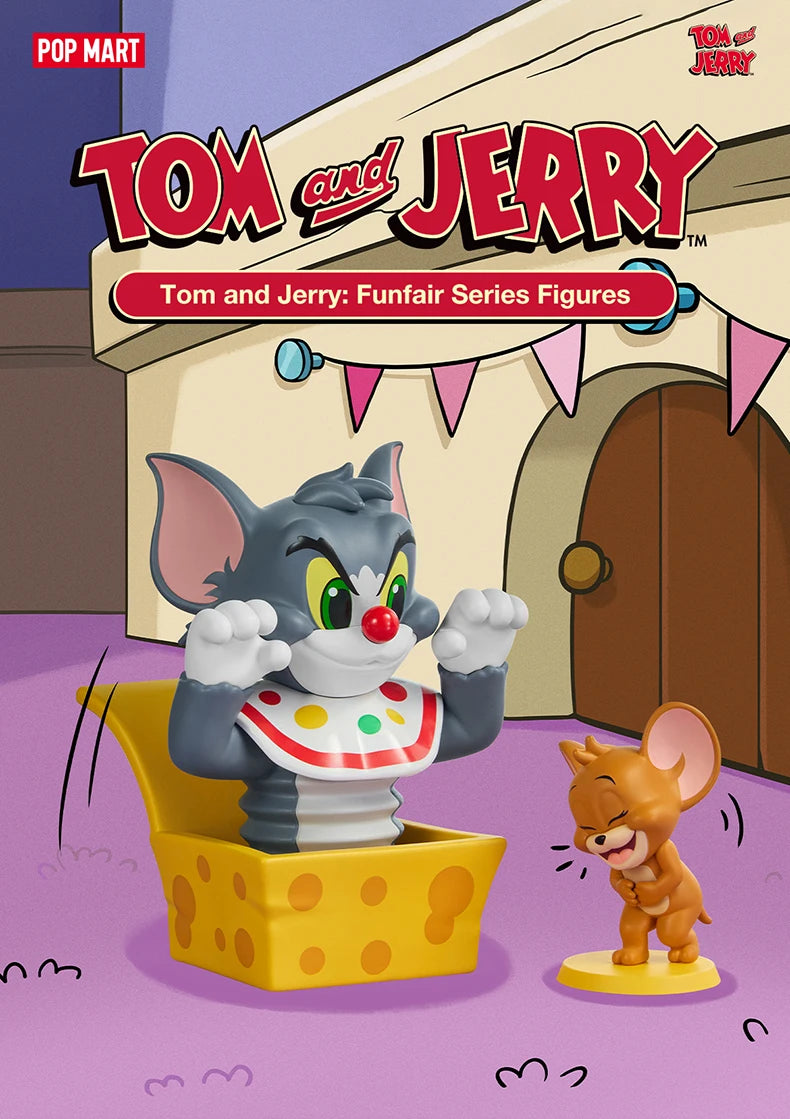 POP MART Tom and Jerry Funfair Series Blind Box Figures