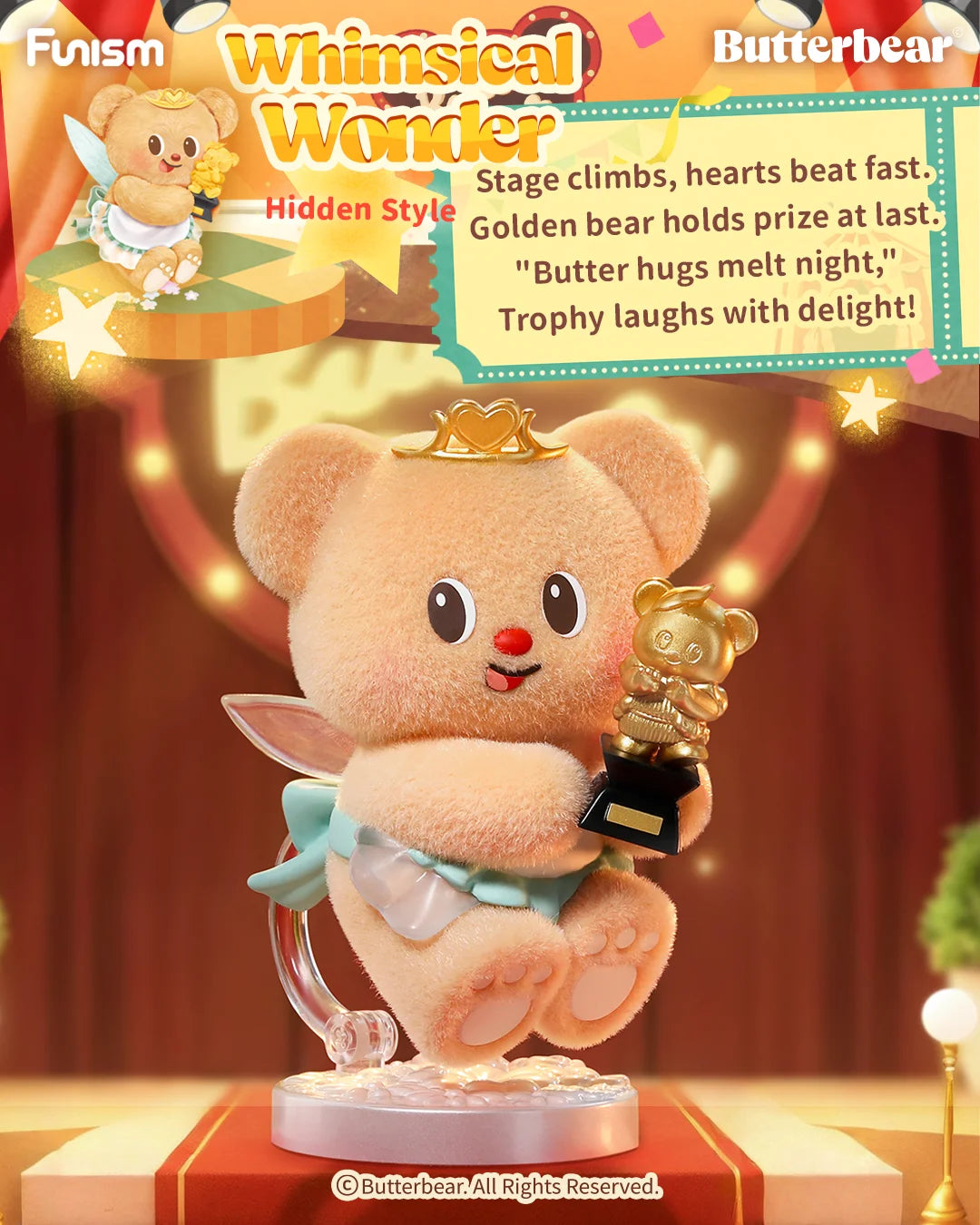 FUNISM Butterbear Adorable Influencer Series Blind Box Figures