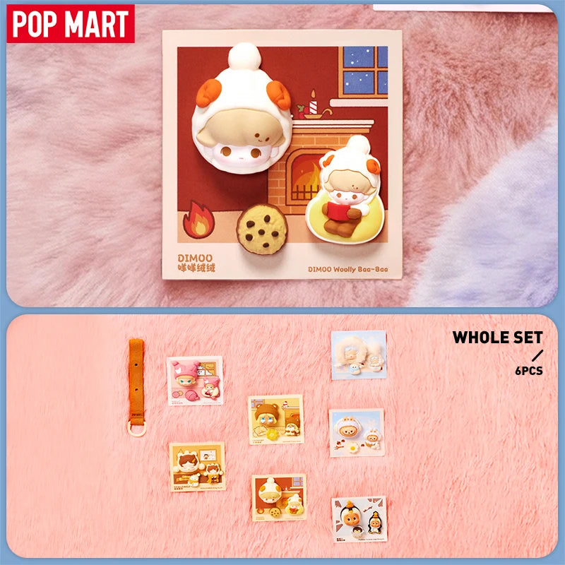 POP MART POP BEAN Fluffy & Cozy Decorative Charm Blind Box