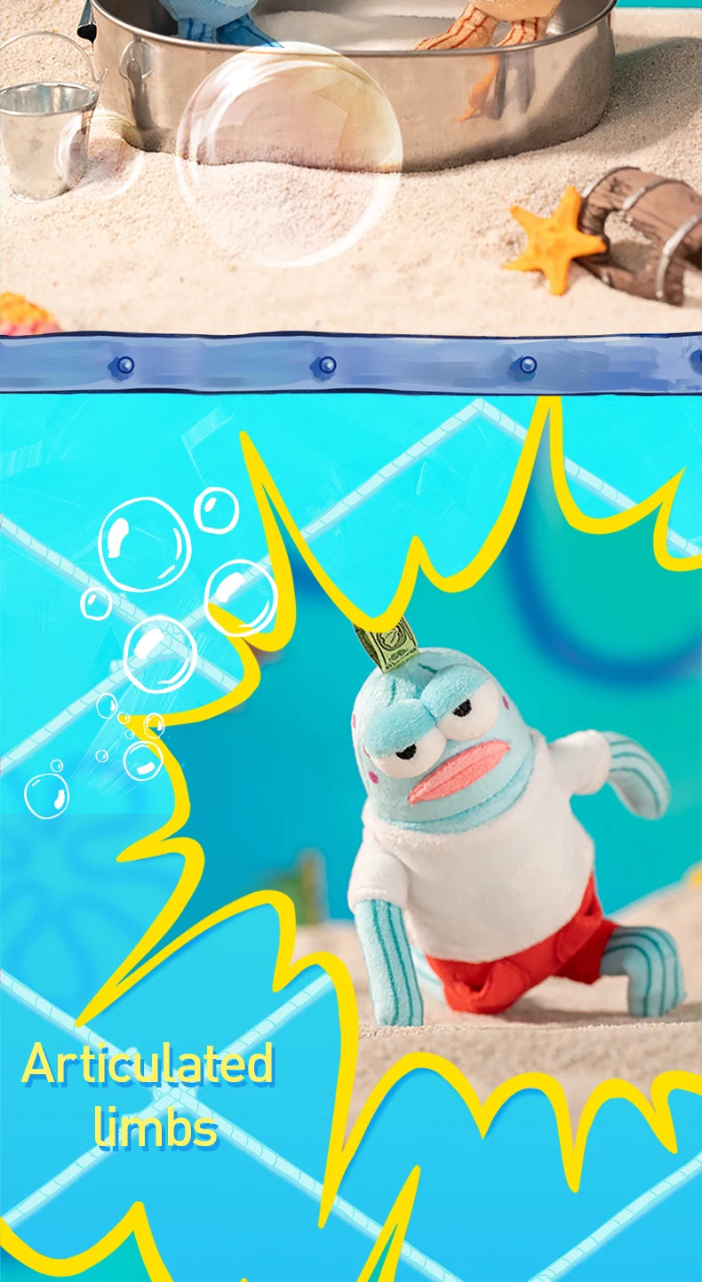 POP MART Bikini Bottom Buddies Whimsical Plush Blind Box