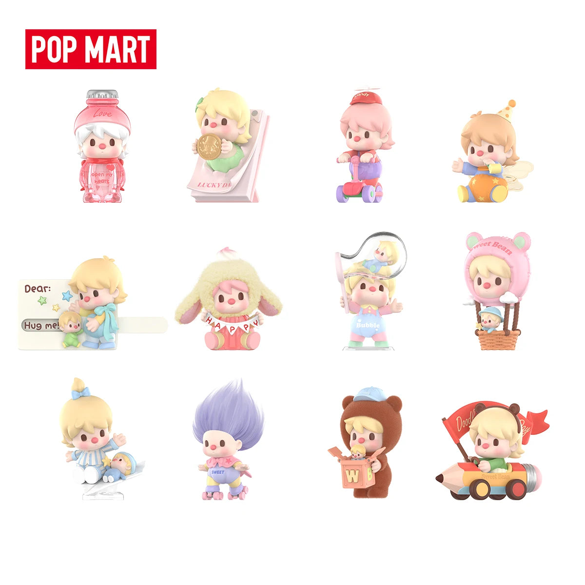 POP MART Sweet Bean Days of Sparkles Blind collector view