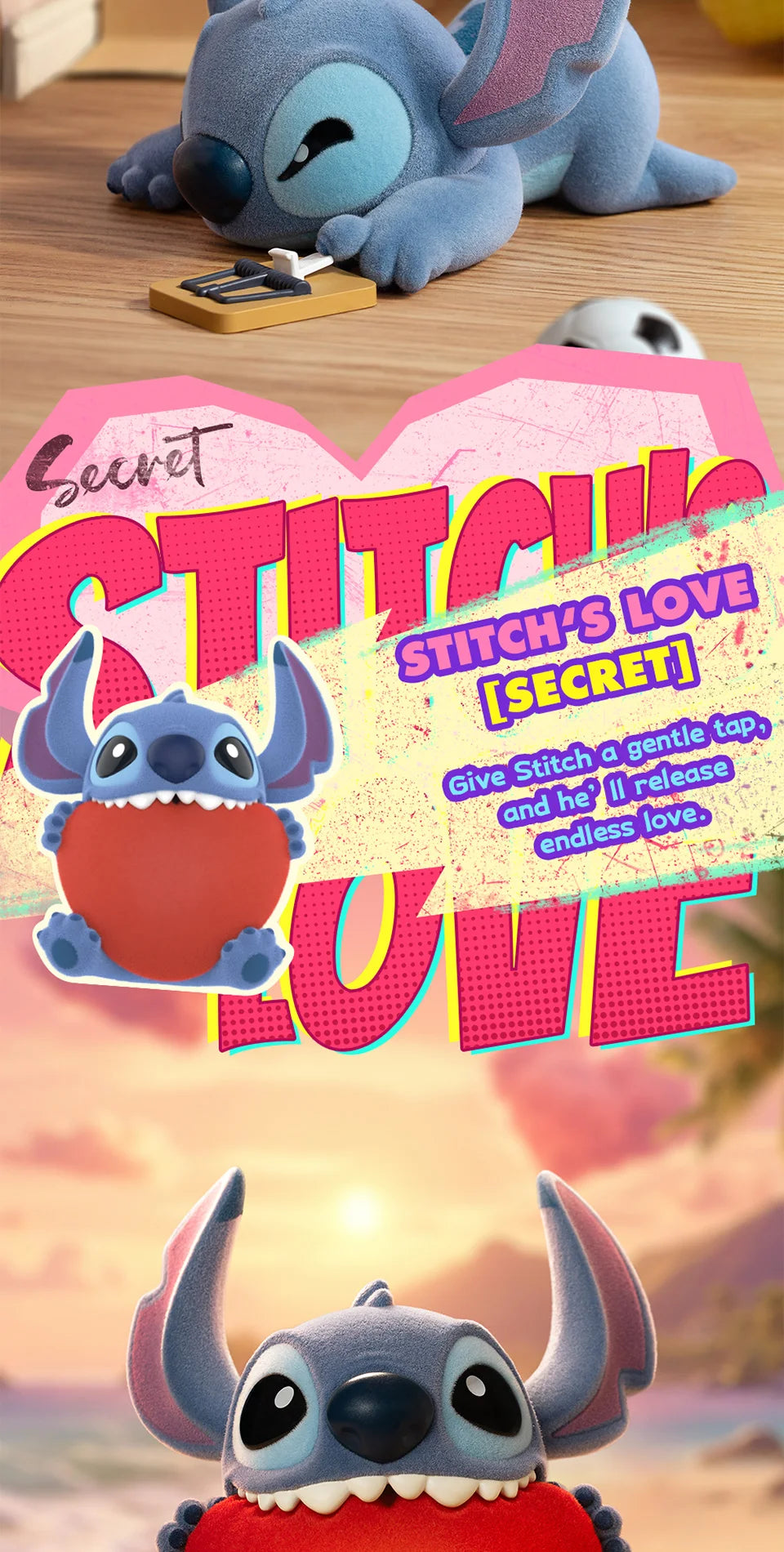 52TOYS Disney Stitch Super Trouble Maker Blind Box Figures