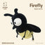 Cute Cartoon Insect Plush Toy Collection – Caterpillar, Firefly, Dragonfly, Mosquito, Cockroach