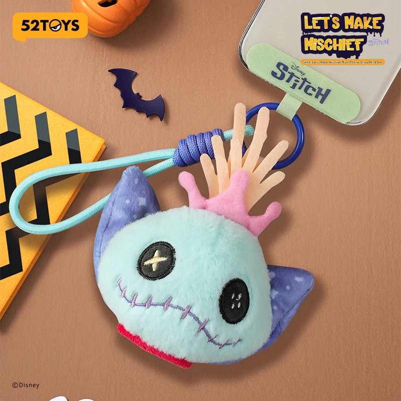 52TOYS Stitch Let’s Make Mischief Plush Phone Strap Blind Box