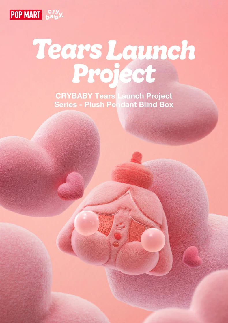 POP MART CRYBABY Tears Launch Project Plush Blind Box