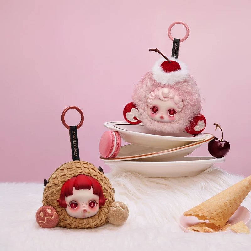 POP MART SKULLPANDA You Found Me Earphone Bag Pranky Peanut