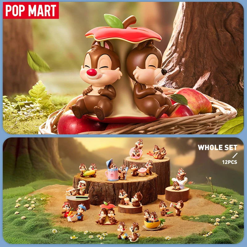 POP MART Disney Chip ’n’ Dale Fun-Loving Brothers Blind Box Figures