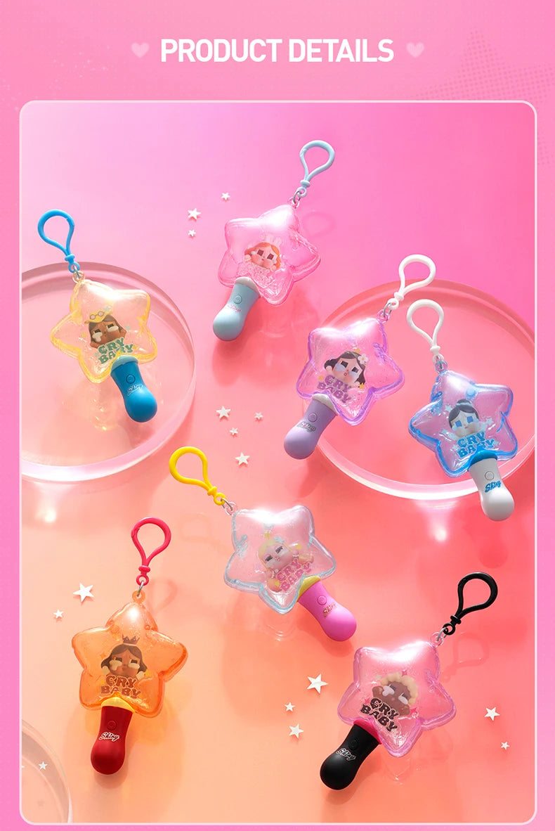 POP MART CRYBABY Shiny Shiny Series Luminous Pendant Blind Box