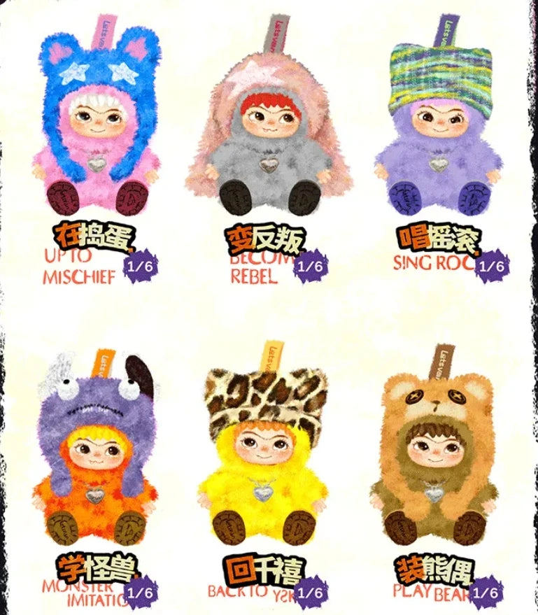 WAKUKU FOX & BUNNY Jrickor Treat Series – Kawaii Blind Box Mystery Figure