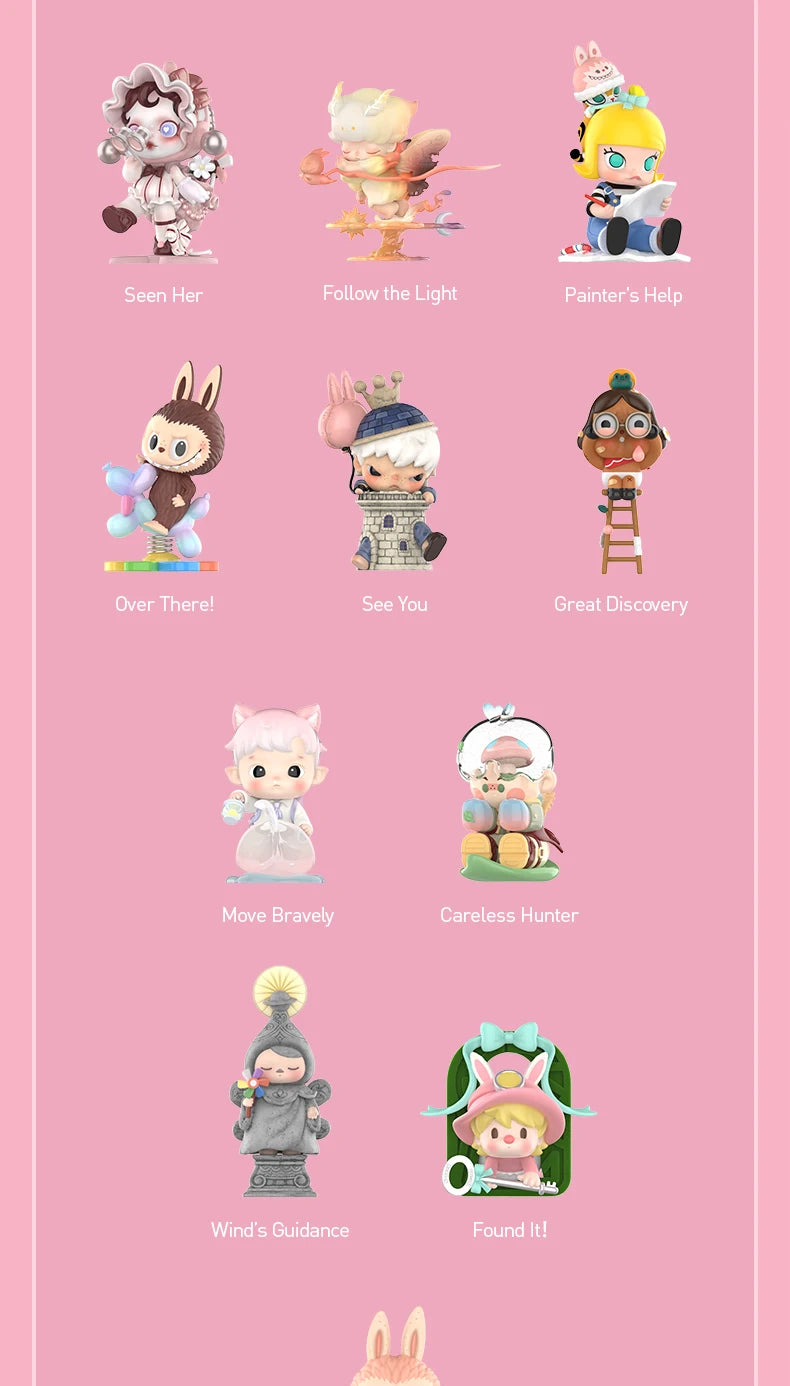 POP MART Finding MOKOKO Series Blind Box Collectible Figures